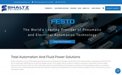 shaltzautomation.com screenshot