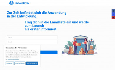 shareclever.de screenshot