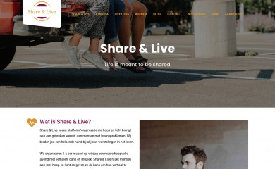 shareandlive.nl screenshot