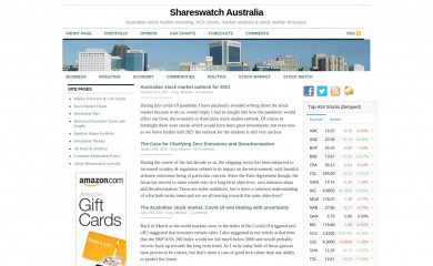 shareswatch.com.au screenshot