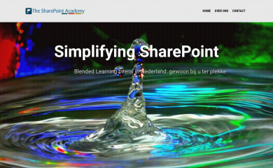 sharepointacademy.nl screenshot