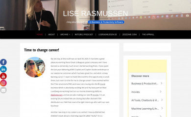 sharepointbabe.com screenshot