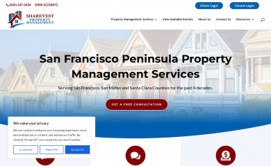 sharevestpropertymanagement.com screenshot