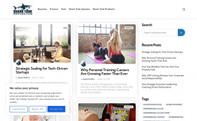 sharktankreruns.com screenshot