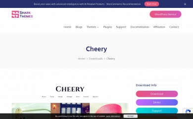 Cheery screenshot