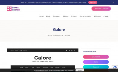 Galore screenshot