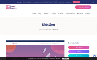 https://www.sharkthemes.com/downloads/kidsgen/ screenshot