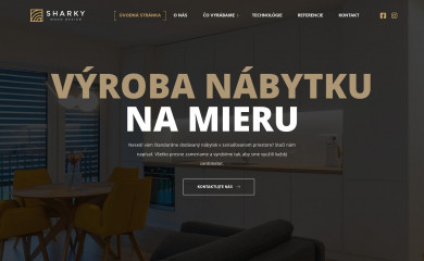 sharkynabytok.sk screenshot