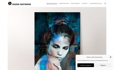 sharonharthoorn.com screenshot