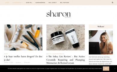 sharonvanbommel.nl screenshot