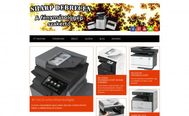 sharpdebrecen.hu screenshot