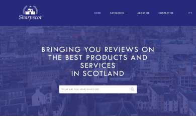 sharpscot.co.uk screenshot