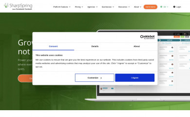 sharpspring.com screenshot