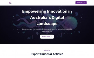 shatter.com.au screenshot