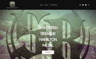shatteredremains.net screenshot