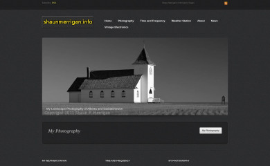 shaunmerrigan.info screenshot