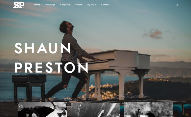 shaunpreston.com screenshot