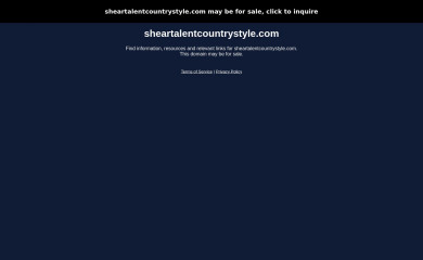 sheartalentcountrystyle.com screenshot