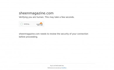 sheenmagazine.com screenshot