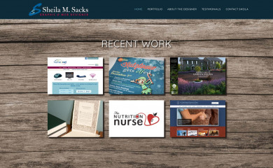 sheilasacks.com screenshot