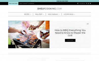 shelfcooking.com screenshot