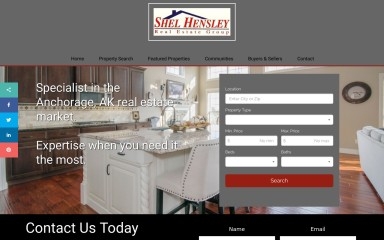 shelhensley.com screenshot