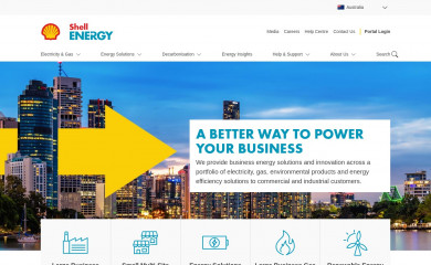 shellenergy.com.au screenshot