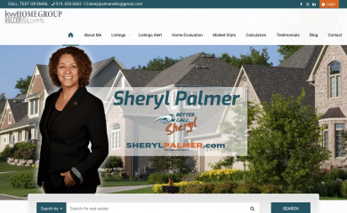 sherylpalmer.com screenshot