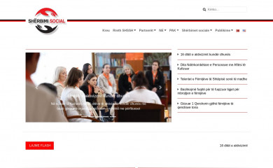 sherbimisocial.gov.al screenshot