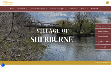 sherburne.org screenshot