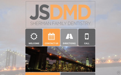 shermandentistry.com screenshot