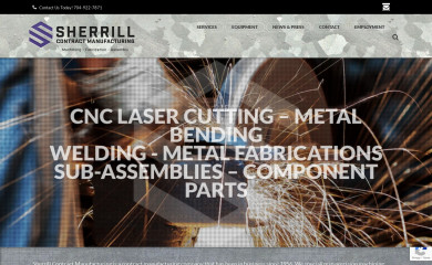 sherrillcm.com screenshot