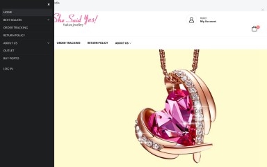 shesaidyes.fashion screenshot