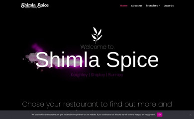 shimlaspice.co.uk screenshot