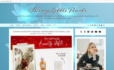 shinylittlepearls.com screenshot