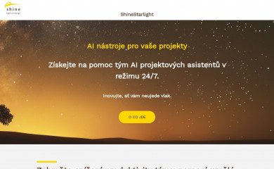 shinestarlight.cz screenshot