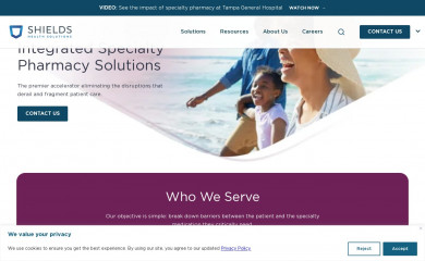 shieldshealthsolutions.com screenshot