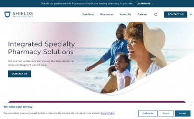 shieldshealthsolutions.com screenshot