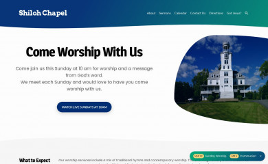 shilohchapelmaine.org screenshot