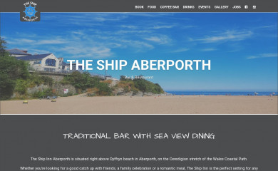 shipaberporth.co.uk screenshot