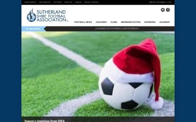 shirefootball.com.au screenshot