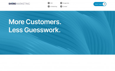 shiremarketing.com.au screenshot