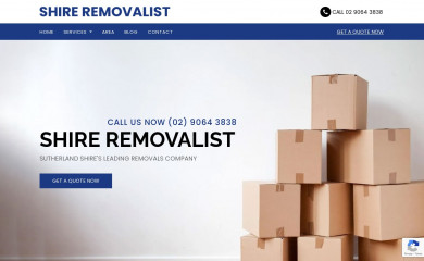shireremovalist.com.au screenshot
