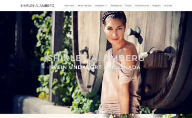 shirleyamberg.com screenshot
