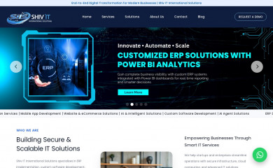 shivitsolutions.com screenshot
