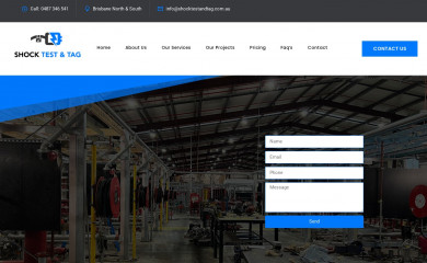 shocktestandtag.com.au screenshot