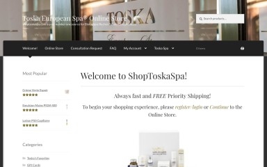 shoptoskaspa.com screenshot