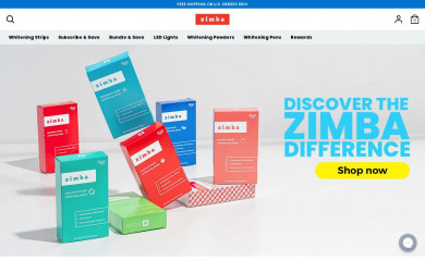 shopzimba.com screenshot