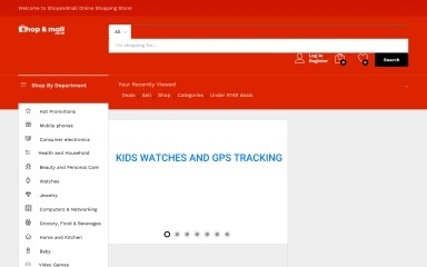 shopandmall.co.za screenshot