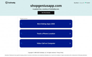 shopgeniusapp.com screenshot